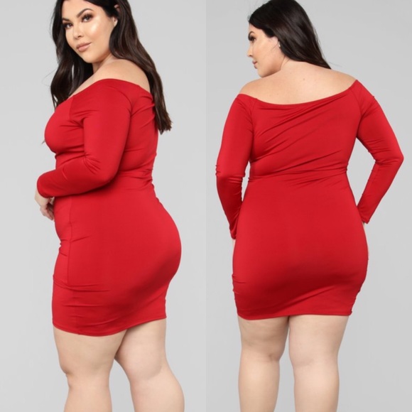 📍SOLD📍FASHION NOVA Keara off shoulder dress - Picture 4 of 8